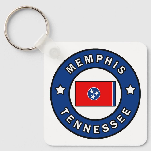 Memphis Tennessee Key Ring (Front)