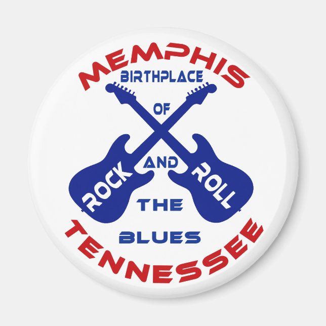 Memphis, Tennessee Magnet (Front)
