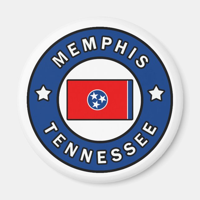 Memphis Tennessee Magnet (Front)