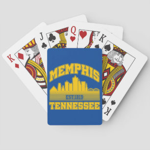 Memphis,Tennessee Playing Cards