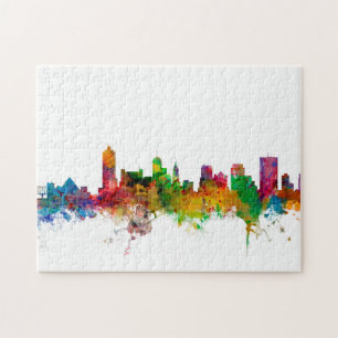 Memphis Tennessee Skyline Jigsaw Puzzle