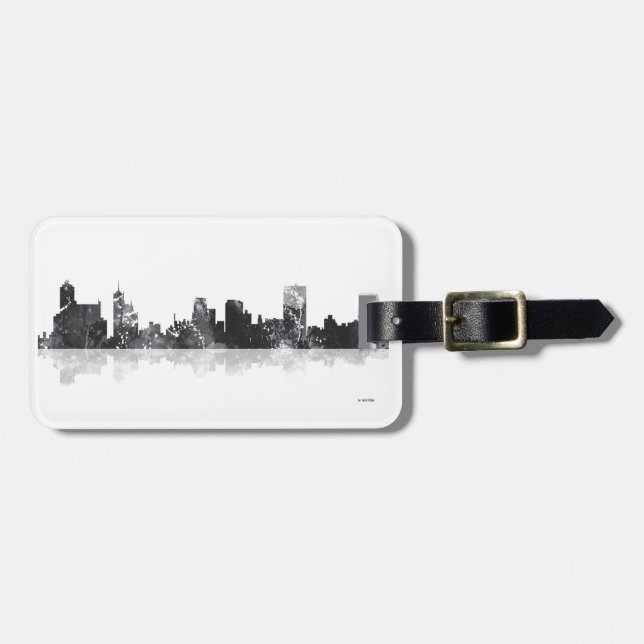 MEMPHIS, TENNESSEE SKYLINE LUGGAGE TAG (Front Horizontal)