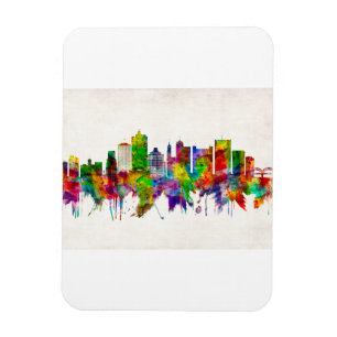 Memphis Tennessee Skyline Magnet