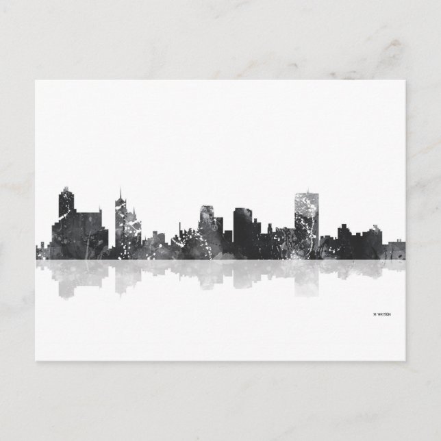 MEMPHIS, TENNESSEE SKYLINE POSTCARD (Front)