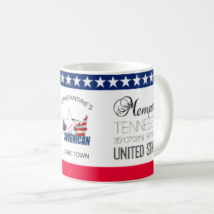 Memphis, Tennessee, United States elegant Coffee Mug