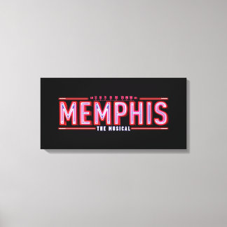 MEMPHIS - The Musical Logo Canvas Print