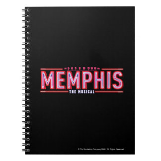 MEMPHIS - The Musical Logo Spiral Notebook