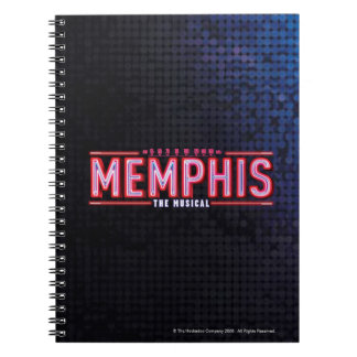 MEMPHIS - The Musical Logo Spiral Notebook