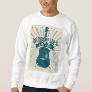 Memphis, TN: Guitar Series   Rock-N-Roll Sweatshirt