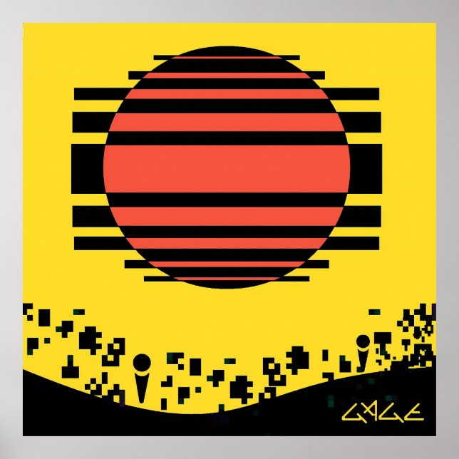 Memphis Tossed Bits Poster (Front)