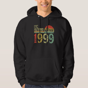 Men 23rd Wedding Anniversary Shirts, Epic Husband Hoodie
