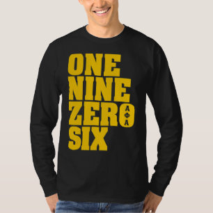 Men Alpha Ice Cold Brothas 1906 Fraternity One Nin T-Shirt