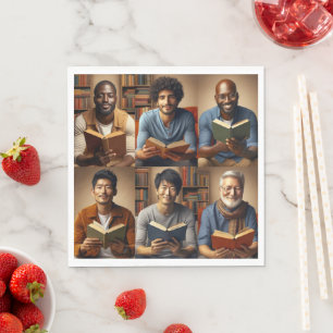 Men and Books Napkin