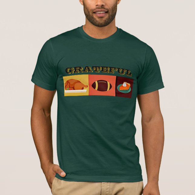 Men are Grateful T-Shirt (Front)