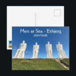 Men At Sea Denmark Postcard! Postcard<br><div class="desc">Men At Sea Denmark Postcard!
By MammaBASIL.</div>