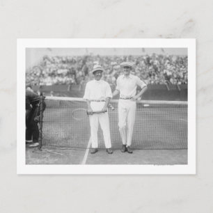 Men at Tennis Tournament at Washington DC Postcard