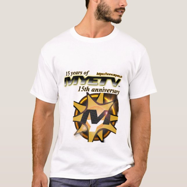 Men Basic T-Shirt of MYETV multicolor - 15 years (Front)