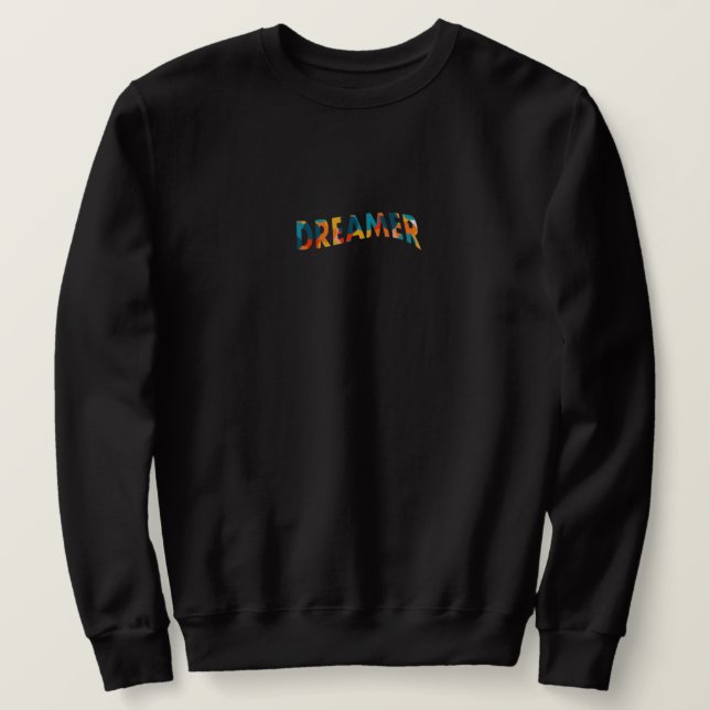 Men Black Sweatshirt (Design Front)
