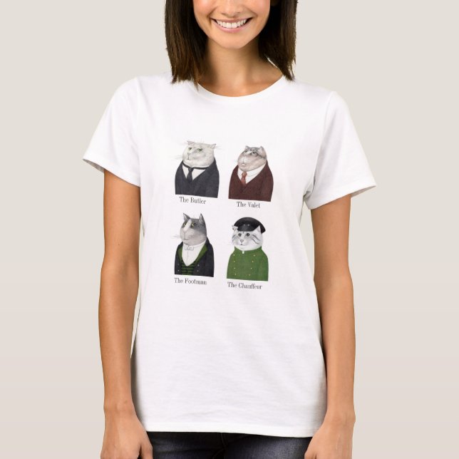 MEN CATS Women's Basic T-Shirt  (Front)