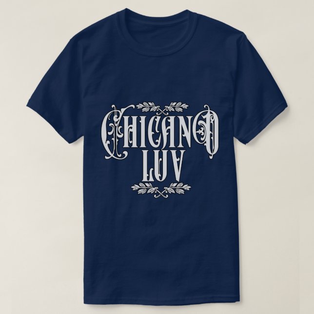 Men Chicano love Custom Name T-Shirt (Design Front)