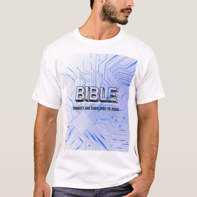 Men Connect Bible Tshirt (Front)