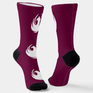 Men crew socks with flag of Phoenix City