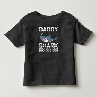 Men Daddy Shark T-Shirt Doo Doo The Shark Family