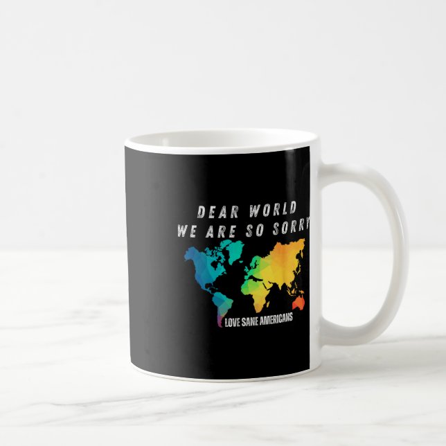 Men Dear World  Coffee Mug (Right)