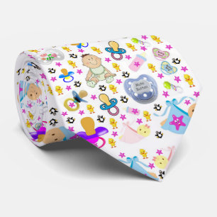 Men Designer Ties Binky Pacifiers