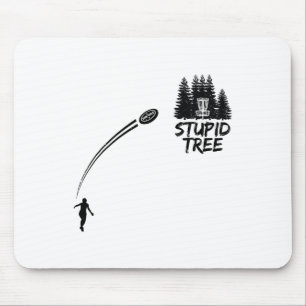 Men Disc Golf Shirt Funny Frisbee Dad Boys Tees St Mouse Pad
