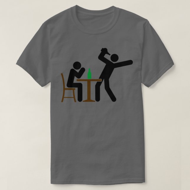 Men drinking T-Shirt (Design Front)