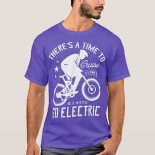 Men ebike women bicycle Mountainbike ebiker for a  T-Shirt