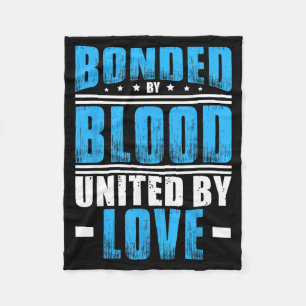 Men Family Reunion Fleece Blanket