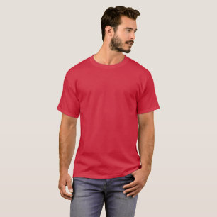 Men Festival Red T-Shirt / Customise