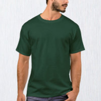 Men Forest Green T-Shirt / Customise