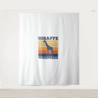 Men Giraffe Whisperer Retro African Animal Vintage