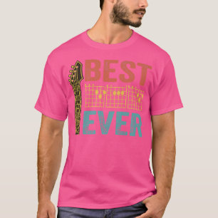 Men Guitar Father's Day Best Dad Ever Music Instru T-Shirt