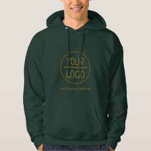 Men Hooded Sweatshirt with Custom Logo No Minimum
