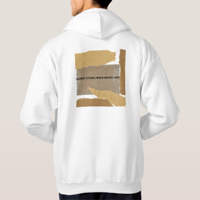 men hoodie (Back)