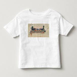 Men in a boat taking supplies to the Holy Land Toddler T-Shirt