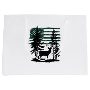 Men Kids Boys Hunting Shirt Deer Hunters Toddler C Large Gift Bag