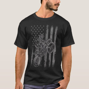 Men Motorcycle Shirt, 4th Of July Shirts, Boys Mot T-Shirt
