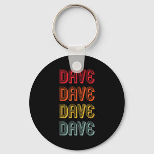 Men Name Dad Boy Husband Christmas Dave Gift Name Key Ring