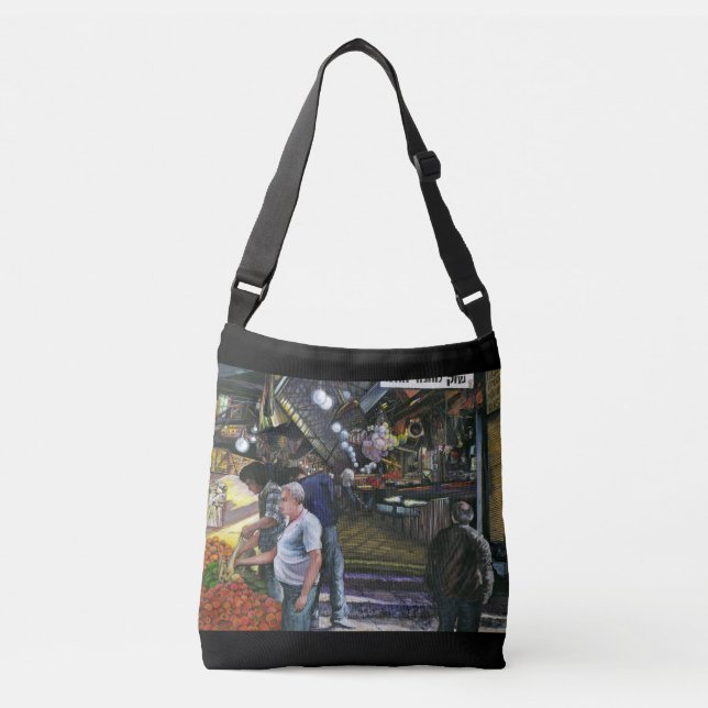 Men of Commerce, Jerusalem Crossbody Bag (Front)