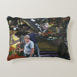 Men of Commerce, Jerusalem Decorative Cushion