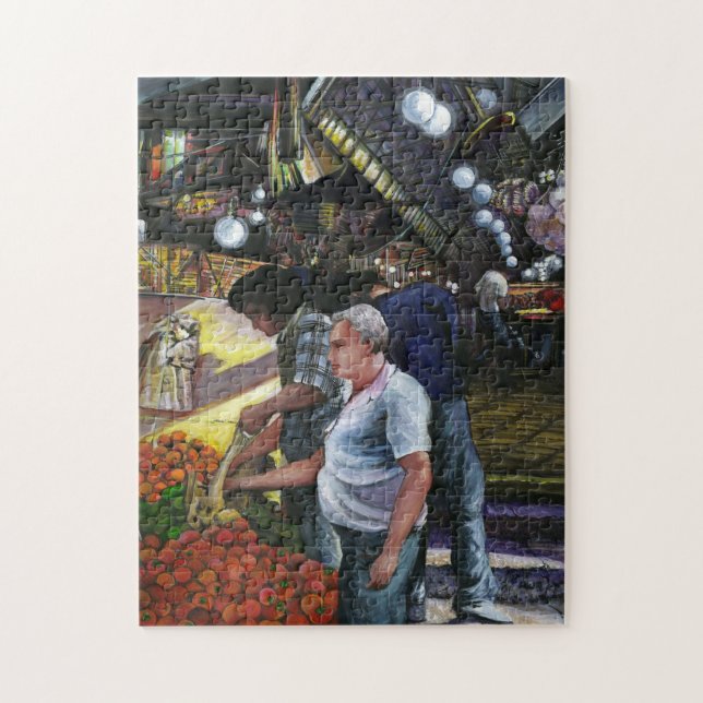Men of Commerce, Jerusalem Jigsaw Puzzle (Vertical)