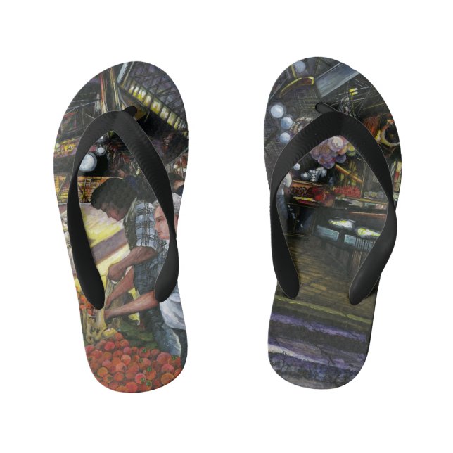 Men of Commerce, Jerusalem Kid's Jandals (Footbed)