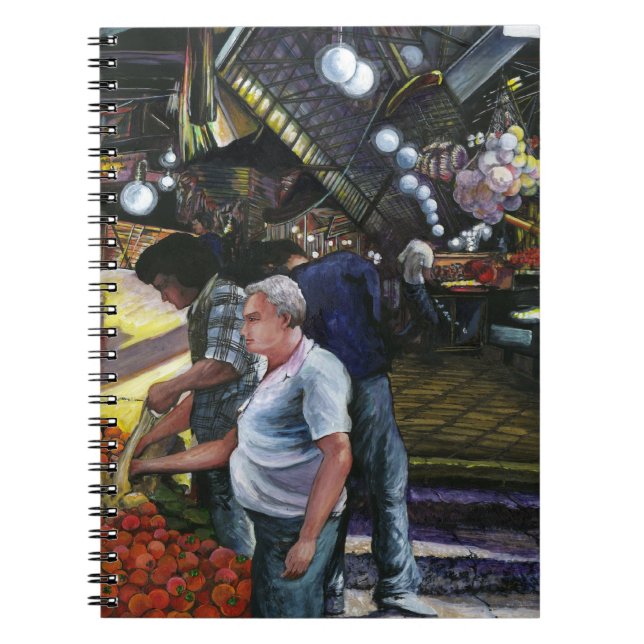 Men of Commerce, Jerusalem Spiral Notebook (Front)