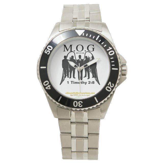 Men Of God Agrainofmustardseed.com MOG Watch (Front)