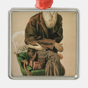 Men of the Day, no. 33, Charles Darwin Metal Tree Decoration